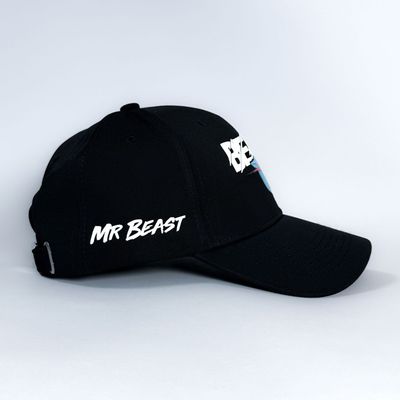 Gorra Mr Beast Iconic Black — Vista Secundaria