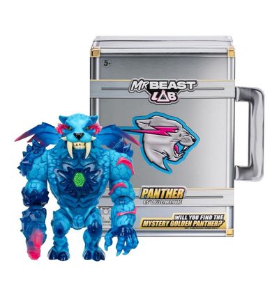 Mr Beast Lab Panther Figura Coleccionable 6.5" Pulgadas — Feastables Colombia