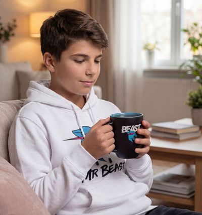 Mug Mágico Beast Iconic Black — Vista Secundaria