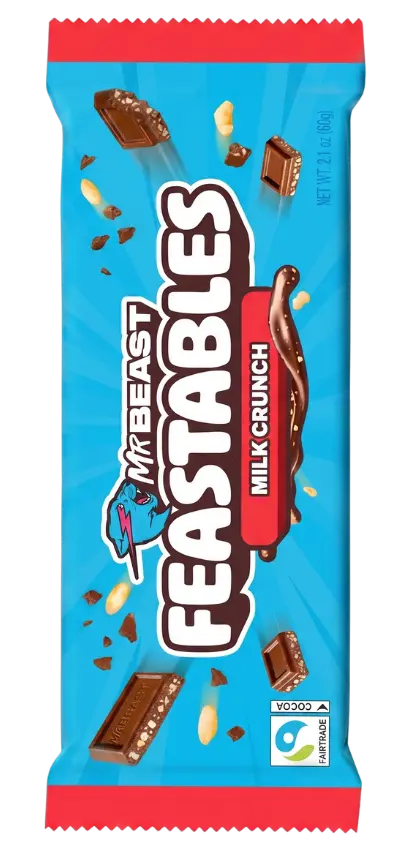 Milk Crunch — Feastables Colombia